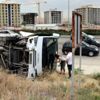 Ankara'da işçi servisi kaza yaptı! Yaralılar var Ankara'da işçi servisi kaza yaptı! Yaralılar var