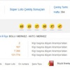 7 Mayıs Süper loto sonuçları 'nı 2 kişi bildi 7 Mayıs Süper loto sonuçları 'nı 2 kişi bildi