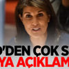 ABD'den çok sert Rusya açıklaması!