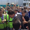Mario Gomez Beşiktaşlı taraftarlarla buluştu Mario Gomez Beşiktaşlı taraftarlarla buluştu