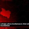 Manisa da sokağa çıkma kısıtlamasını ihlal eden 2 ... Manisa da sokağa çıkma kısıtlamasını ihlal eden 2 ...