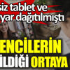 ﻿Ücretsiz tablet ve bilgisayar dağıtılan öğrencilerin izlenildiği ortaya çıktı