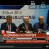 Kılıçdaroğlu'na ayakkabı fırlatıldı: İşte o anlar...