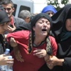 Plajda cesetleri bulunan iki gencin cenazeleri yakınları tarafından alındı