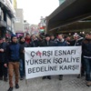Beşiktaş esnafından belediyeye 'yüksek işgaliye bedeli' tepkisi Beşiktaş esnafından belediyeye 'yüksek işgaliye bedeli' tepkisi