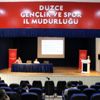 Sporcu atölyesi proje eğitimleri başladı Sporcu atölyesi proje eğitimleri başladı