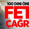 100 dini öndere FETÖ çağrısı 100 dini öndere FETÖ çağrısı