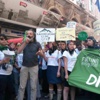 Taksim'de 'Yeşil Yol' eylemi Taksim'de 'Yeşil Yol' eylemi