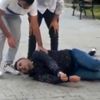 Uyuşturucu etkisindeki gencin kendine zarar verme ... Uyuşturucu etkisindeki gencin kendine zarar verme ...
