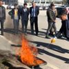 Van da yükümlülere yangın kursu Van da yükümlülere yangın kursu
