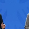 Davutoğlu, Merkel'le görüştü