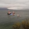 Marmara Adası'nda kuru yük gemisi battı