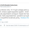 Uzmanından uyarı : 'Ankara Wuhan oldu'