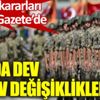 ﻿TSK'da atama kararları