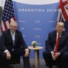 Trump'tan Avustralya Başbakanı'na övgü Trump'tan Avustralya Başbakanı'na övgü