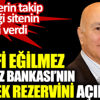 Mahfi eğilmez Merkez Bankası’nın gerçek rezervini açıkladı Mahfi eğilmez Merkez Bankası’nın gerçek rezervini açıkladı