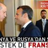 Son dakika... Cumhurbaşkanı Erdoğan, Macron ile telefonda görüştü