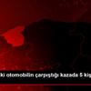 Bartın da iki otomobilin çarpıştığı kazada 5 kişi ... Bartın da iki otomobilin çarpıştığı kazada 5 kişi ...