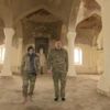 Azerbaycan ordusu Gülablı köyüne Azerbaycan bayrağı dikti