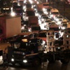 Haliç'te lastikler patladı, trafik tıkandı! Haliç'te lastikler patladı, trafik tıkandı!