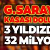 Galatasaray'ın kasası doluyor! 3 yıldızdan 32 milyon Euro Galatasaray'ın kasası doluyor! 3 yıldızdan 32 milyon Euro