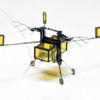 Uçabilen ve yüzebilen mini robot