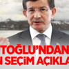 Davutoğlu'ndan Çarpıcı Açıklamalar! Davutoğlu'ndan Çarpıcı Açıklamalar!