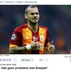 Hamza Hamzaoğlu ve Sneijder Hollanda basınında