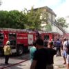 Maltepe de iş yeri yangını