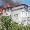 Tekirdağ'da çatı yangını korkuttu Tekirdağ'da çatı yangını korkuttu