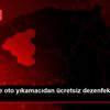 Karabük te oto yıkamacıdan ücretsiz dezenfeksiyon ... Karabük te oto yıkamacıdan ücretsiz dezenfeksiyon ...