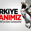 At Sırtında PKK'ya Karşı Savaşıyorlar