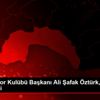 Antalyaspor Kulübü Başkanı Ali Şafak Öztürk, PFDK ... Antalyaspor Kulübü Başkanı Ali Şafak Öztürk, PFDK ...