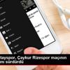 Atakaş Hatayspor, Çaykur Rizespor maçının hazırlıklarını ...