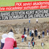 Köye 15 tonluk PKK bombasının ayrıntıları