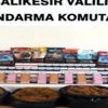 Jandarmadan kaçak tütün operasyonu Jandarmadan kaçak tütün operasyonu