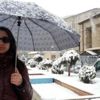 Erzurum beyaza büründü Erzurum beyaza büründü