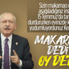 Kemal Kılıçdaroğlu, makarnacı hakaretlerini yineledi Kemal Kılıçdaroğlu, makarnacı hakaretlerini yineledi