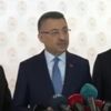 Son dakika: Cumhurbaşkanı Yardımcısı Fuat Oktay'dan Türkiye-İran sınırındaki 5,9'luk deprem için açıklama