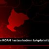 Kaymakam KOAH hastası kadının taleplerini bizzat karşıladı Kaymakam KOAH hastası kadının taleplerini bizzat karşıladı