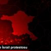 Başkentte İsrail protestosu
