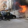 Adana'da korkutan yangın! Zemin katta bulunan daire alev alev böyle yandı