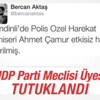 HDP'li Bercan Aktaş tutuklandı