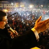 Davutoğlu balkon konuşması yapıyor Davutoğlu balkon konuşması yapıyor