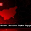 İl Emniyet Müdürü Yaman dan Başkan Beyoğlu na ziyaret İl Emniyet Müdürü Yaman dan Başkan Beyoğlu na ziyaret