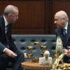 Cumhurbaşkanı Erdoğan, MHP Genel Başkanı Bahçeli ile bir araya geldi