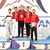 Milli tekvandocu Servet Tazegül'den olimpiyat yolunda '10' tam puan Milli tekvandocu Servet Tazegül'den olimpiyat yolunda '10' tam puan