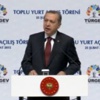 Erdoğan TÜRGEV Yurtları'nın açılışını yaptı
