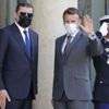 Fransa Cumhurbaşkanı Macron, Libya Başbakanı Dibeybe ile görüştü Fransa Cumhurbaşkanı Macron, Libya Başbakanı Dibeybe ile görüştü
