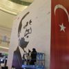 Katar'da dev Erdoğan posteri Katar'da dev Erdoğan posteri